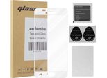 Cadorabo Pellicola Blindata Per Samsung Galaxy A7 2016 Pellicola Protettiva In Bianco A Tutto Schermo Vetro Temperato Protettivo Display