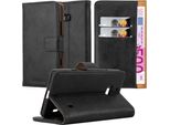 Cadorabo Cover Per Nokia Lumia 929 / 930 Cover Protettiva In Nero Cover Per Cellulare Cover Libro Custodia