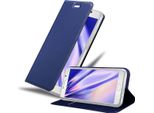 Cadorabo Custodia Per Cellulare Per Samsung Galaxy Note 5 Custodia Protettiva In Blu Cover Etui Book Case Booklet