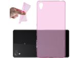 Cadorabo Custodia Per Sony Xperia Z3 Plus / Z4 Custodia Protettiva In Rosa Custodia Protettiva In Silicone Tpu Custodia Etui