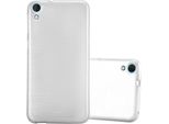 Custodia Cadorabo Per Htc Desire 820 Cover Protettiva In Argento Custodia Protettiva In Silicone Tpu Cover