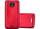 Cadorabo Custodia Protettiva Per Motorola Moto C Plus Custodia In Rosso Custodia Per Telefono Cellulare Custodia In Silicone Tpu Custodia Di Copertura