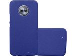 Cadorabo Custodia Protettiva Per Motorola Moto X4 In Blu Custodia Per Telefono Cellulare Tpu Etui Cover Case