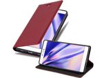Cadorabo Custodia Per Huawei P8 Custodia Protettiva In Rosso Custodia Per Cellulare Cover Chiusura Magnetica