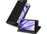 Cadorabo Custodia Per Zte Blade L3 Custodia Protettiva In Nero Custodia Per Cellulare Cover Chiusura Magnetica
