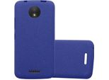 Cadorabo Custodia Protettiva Per Motorola Moto C In Blu Custodia Per Telefono Cellulare Tpu Etui Cover Case