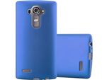 Cadorabo Custodia Protettiva Per Lg G4 / G4 Plus In Blu Custodia Del Telefono Cellulare Custodia In Silicone Tpu Cover Case