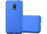 Cadorabo Custodia Per Motorola Moto G4 Play Custodia Protettiva In Blu Custodia Rigida Custodia Per Telefono Cellulare