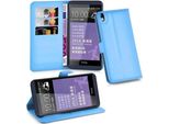 Cadorabo Custodia Per Htc Desire 816 Custodia Protettiva In Blu Custodia Per Telefono Cellulare Custodia Cover Chiusura Magnetica