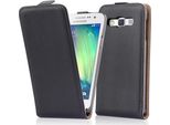 Cadorabo Custodia Per Samsung Galaxy A3 2015 Custodia Protettiva In Nero Flip Custodia Del Telefono Cellulare Copertura Custodia In Ecopelle