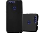 Cadorabo Custodia Protettiva Per Honor 8 / 8 Premium Custodia In Nero Per Telefono Cellulare Custodia In Silicone Tpu Cover Case