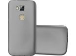 Cadorabo Custodia Protettiva Per Huawei Ascend G7 Plus / G8 / GX8 Custodia In Grigio Per Telefono Cellulare Custodia In Silicone Tpu Custodia Cover