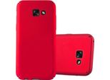 Cadorabo Cover Per Samsung Galaxy A5 2017 Cover Protettiva In Rosso Custodia Rigida Cover Per Telefono Cellulare