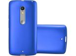 Cadorabo Custodia Protettiva Per Motorola Moto X Play Custodia In Blu Custodia Per Telefono Cellulare Custodia In Silicone Tpu Custodia Di Copertura