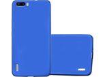 Cadorabo Custodia Protettiva Per Honor 6 Plus In Blu Custodia Per Telefono Cellulare Tpu Custodia In Silicone Cover Case
