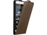 Custodia Cadorabo Per Huawei P8 Custodia Protettiva In Marrone Custodia Flip Per Telefono Cellulare Custodia Cover
