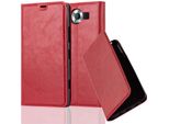 Cadorabo Cover Per Nokia Lumia 950 Cover Protettiva In Rosso Custodia Per Cellulare Cover Chiusura Magnetica