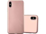 Cadorabo Custodia Protettiva Per Apple Iphone X / Xs In Rosa Custodia Del Telefono Cellulare Custodia In Silicone Tpu Cover Case