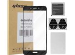 Cadorabo Pellicola Blindata Per Honor 6C Pro Pellicola Protettiva In Nero A Schermo Intero Vetro Temperato Di Protezione Del Display