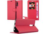 Cadorabo Custodia Per Huawei Mate 10 Lite Custodia Protettiva In Rosso Custodia Per Cellulare Cover Chiusura Magnetica