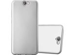 Cadorabo Custodia Protettiva Per Htc One A9 In Argento Custodia Del Telefono Cellulare Tpu Custodia In Silicone Cover Case