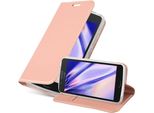 Cadorabo Custodia Per Cellulare Per Motorola Moto G5 Custodia Protettiva In Rosa Cover Etui Book Case Booklet