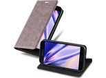 Cadorabo Custodia Per Samsung Galaxy A7 2017 Custodia Protettiva In Marrone Custodia Per Cellulare Cover Chiusura Magnetica