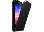 Cadorabo Cover Per Huawei Ascend P7 Cover Protettiva In Nero Flip Case Custodia Del Telefono Cellulare Case Cover