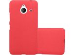 Cadorabo Cover Protettiva Per Nokia Lumia 640 Xl Custodia In Rosso Per Telefono Cellulare Tpu Etui Cover Case