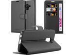 Cadorabo Cover Per Samsung Galaxy A8 2018 Cover Protettiva In Nero Custodia Per Cellulare Cover Chiusura Magnetica