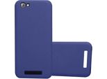 Cadorabo Custodia Protettiva Per Zte Blade A612 Custodia In Blu Telefono Cellulare Tpu Etui Cover Case