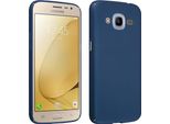 Cadorabo Cover Per Samsung Galaxy J2 2016 Cover Protettiva In Blu Custodia Rigida Per Telefono Cellulare Cover Case