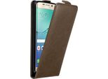 Custodia Cadorabo Per Samsung Galaxy S6 Edge Plus Custodia Protettiva In Marrone Custodia Flip Per Telefono Cellulare Custodia Cover
