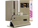 Cadorabo Cover Per Lg K10 2016 Cover Protettiva In Marrone Cover Telefono Cellulare Cover Libro Custodia