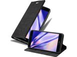 Cadorabo Custodia Per Huawei P9 Plus Custodia Protettiva In Nero Custodia Per Cellulare Custodia Cover Chiusura Magnetica