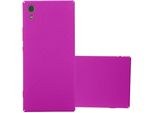 Cadorabo Custodia Protettiva Per Sony Xperia XA1 In Rosa Custodia Rigida Per Telefono Cellulare Cover