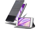 Custodia Cadorabo Per Zte Blade A612 Custodia Protettiva In Grigio Custodia Per Cellulare Custodia A Libro Cover