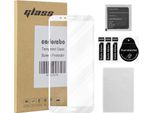 Cadorabo Pellicola Blindata Per Huawei Y6 Prime 2018 Pellicola Protettiva In Vetro Protettivo Per Display Temperato A Schermo Intero Bianco