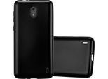 Cadorabo Custodia Protettiva Per Nokia 2 2017 Cover In Nero Custodia Del Telefono Cellulare Tpu Custodia In Silicone Custodia Cover