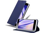 Cadorabo Custodia Per Cellulare Per Zte Blade A612 Custodia Protettiva In Blu Cover Etui Book Case Booklet