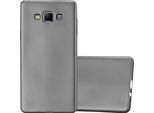 Cadorabo Custodia Protettiva Per Samsung Galaxy A7 2015 Cover In Grigio Custodia Del Telefono Cellulare Tpu Custodia In Silicone Custodia Cover