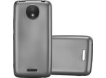 Cadorabo Custodia Protettiva Per Motorola Moto C Plus Cover In Grigio Custodia Per Cellulare Custodia In Silicone Tpu Cover Case