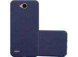 Cadorabo Custodia Protettiva Per Lg X Power 2 Custodia In Blu Custodia Rigida Per Telefono Cellulare Cover