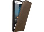 Custodia Cadorabo Per Zte Blade A612 Cover Protettiva In Marrone Custodia Flip Per Telefono Cellulare Custodia Cover