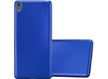 Cadorabo Custodia Protettiva Per Sony Xperia Xa In Blu Custodia Del Telefono Cellulare Tpu Silicone Custodia Cover Case