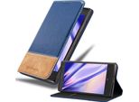 Cadorabo Cover Per Nokia Lumia 1020 Cover Protettiva In Blu Shandy Case Custodia A Libro Custodia In Similcuoio