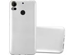 Cadorabo Custodia Protettiva Per Htc Desire 10 Pro In Argento Custodia Del Telefono Cellulare Tpu Custodia In Silicone Cover Case