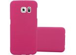 Cadorabo Custodia Protettiva Per Samsung Galaxy S6 Edge Custodia In Rosa Custodia Rigida Per Telefono Cellulare Cover