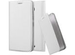 Cadorabo Custodia Per Cellulare Per Motorola Moto C Custodia Protettiva In Argento Cover Etui Book Case Booklet
