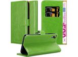 Cadorabo Cover Per Htc Desire 10 Lifestyle / Desire 825 Cover Protettiva In Verde Cellulare Cover Libro Case Case Case Lusso
